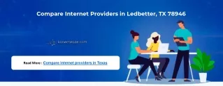 compare internet providers in ledbetter tx 78946
