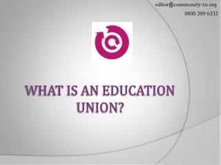 What is an Education Union