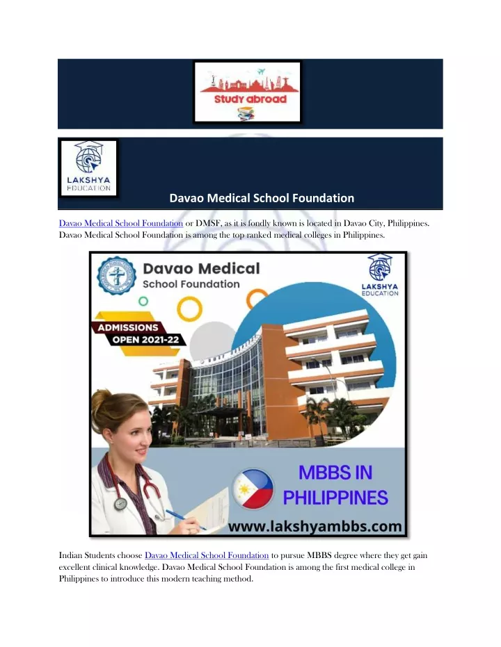 davao medical school foundation