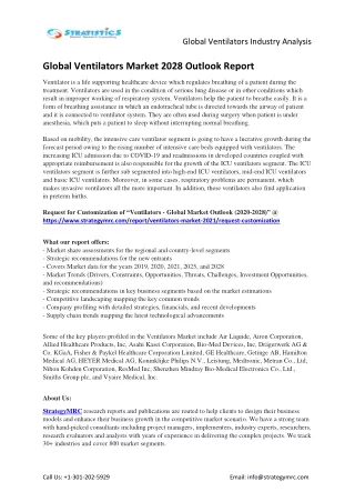 global ventilators industry analysis