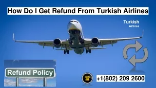 How Do I Get Refund From Turkish Airlines