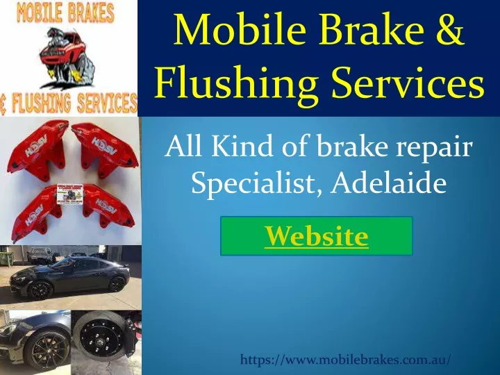 mobile brake flushing services