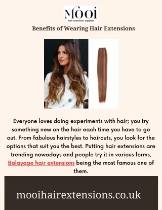Benefits of Wearing Hair Extensions