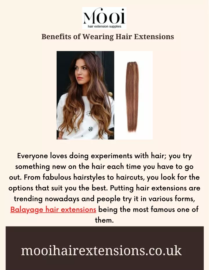 benefits of wearing hair extensions