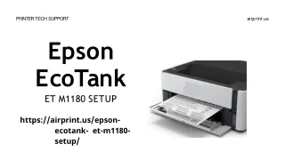 printer tech support