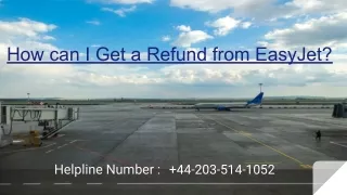 how can i get a refund from easyjet