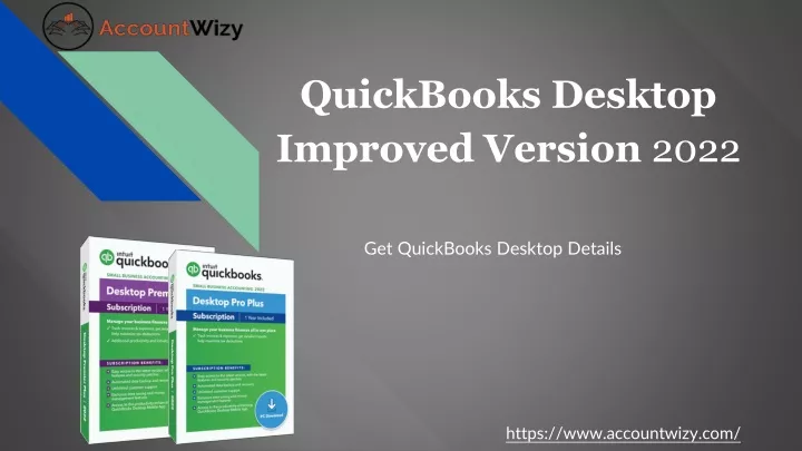 quickbooks desktop improved version 2022