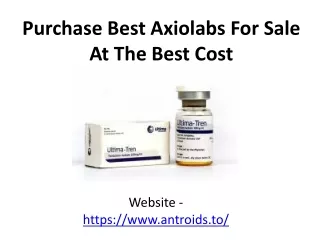 Purchase Best Axiolabs For Sale At The Best Cost