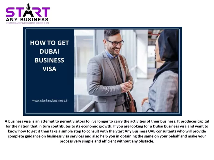 a business visa is an attempt to permit visitors
