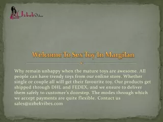 Buy Online Sex Toys In Margilan