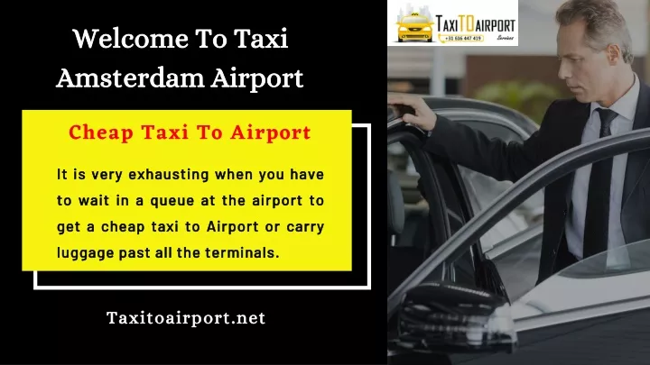 welcome to taxi amsterdam airport