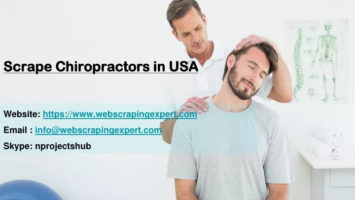 scrape chiropractors in usa