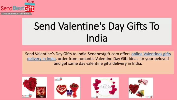 send valentine s day gifts to india