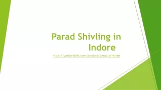 parad shivling in indore