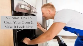 5 Genius Tips To Clean Your Oven & Make It Look New