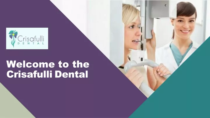 welcome to the crisafulli dental