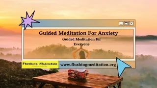 guided meditation for anxiety