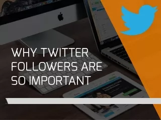 Why Twitter followers are so important