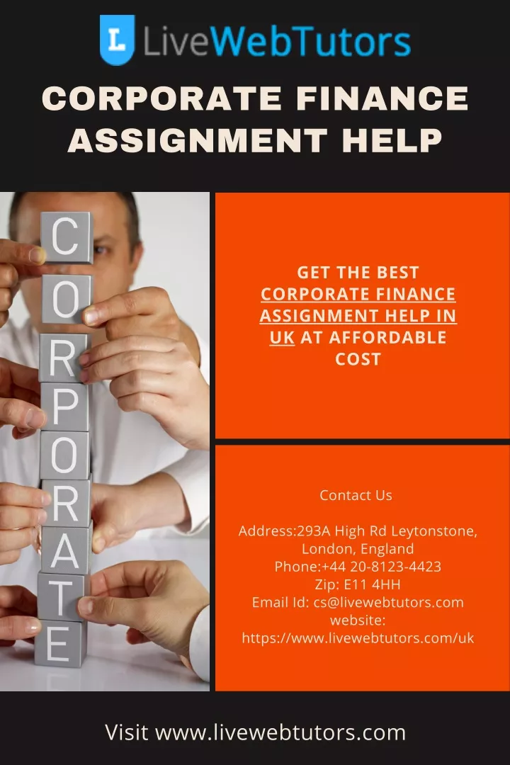 corporate finance assignment help