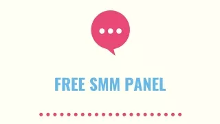 Free smm panel