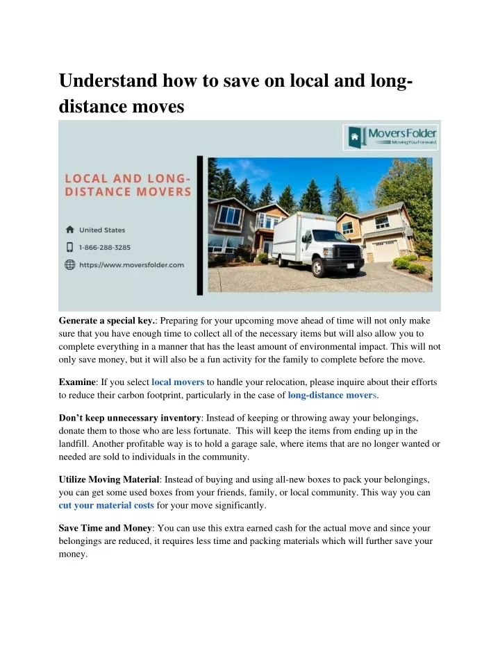 understand how to save on local and long distance