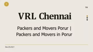 Packers and Movers Porur | Packers and Movers in Porur