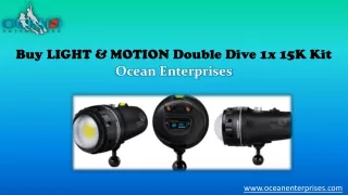 Buy LIGHT & MOTION Double Dive 1x 15K Kit - Ocean Enterprises