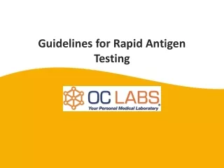 guidelines for rapid antigen testing