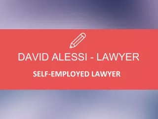 David Alessi - Lawyer - Possesses Exceptional Management Skills