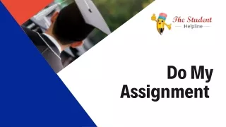Do My Assignment