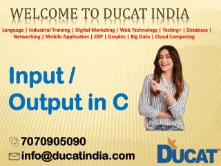 welcome to ducat india