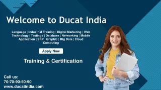 welcome to ducat india
