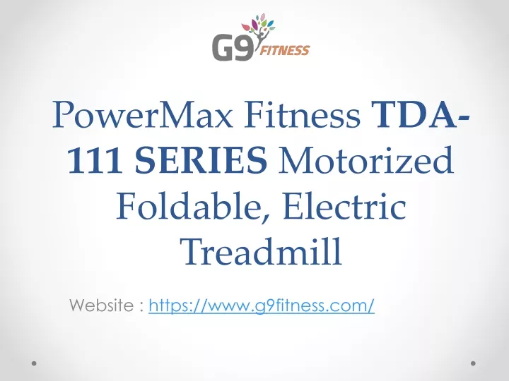 powermax fitness tda 111 series motorized foldable electric treadmill