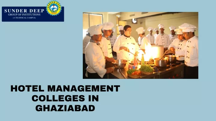 hotel management colleges in ghaziabad