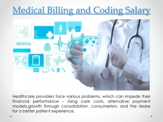 medical billing and coding salary