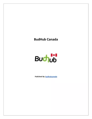 BudHub Canada