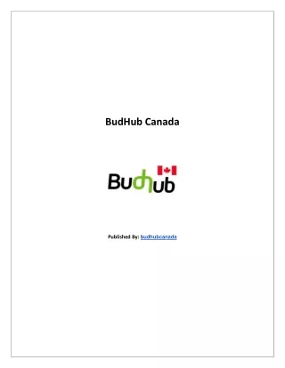 budhub canada