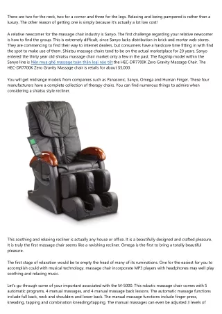 A Human Touch Robotic Massage Chair Is The Birthday Present I Merit!