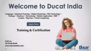 welcome to ducat india