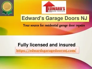 Edward's Garage Door Services NJ