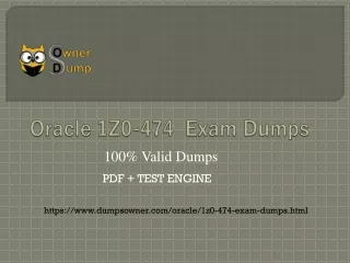 1Z0-474 Online Practice Software - 1Z0-474 Dumps DumpsOwner.com