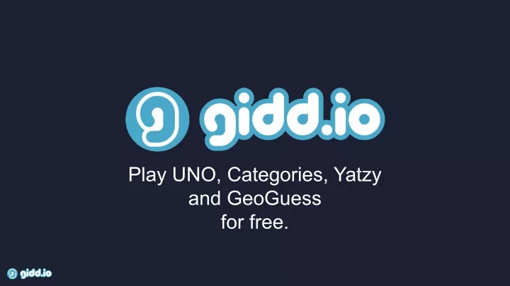 play uno categories yatzy and geoguess for free