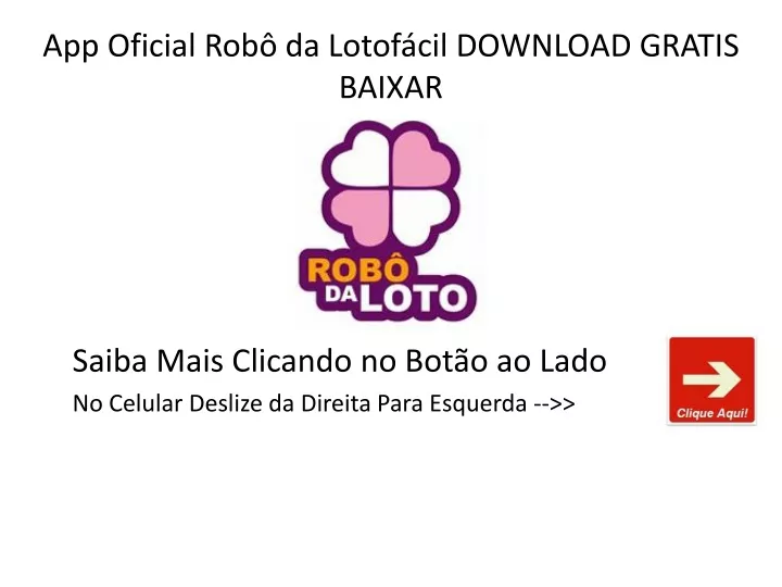 app oficial rob da lotof cil download gratis