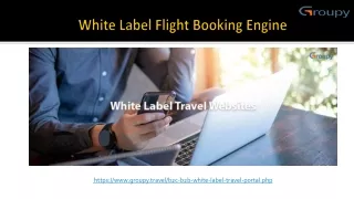 white label flight booking engine