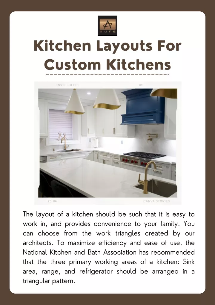 Kitchen Layouts For Custom Kitchens N 