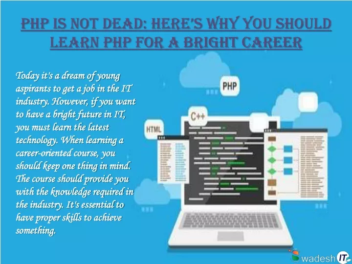 php is not dead here s why you should learn