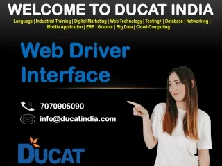 welcome to ducat india