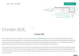 Create AOL