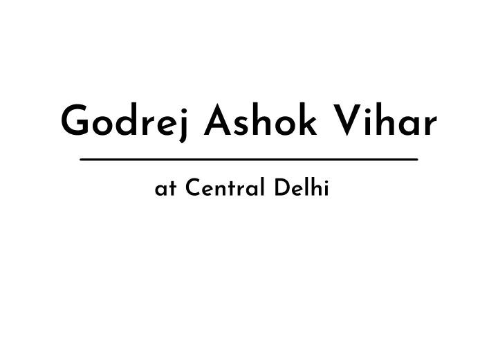 godrej ashok vihar