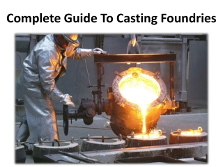 At glance about the Casting Method